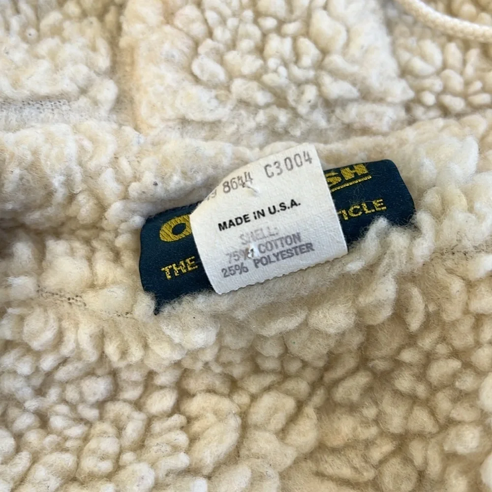 Oshkosh vintage Sherpa lined corduroy jacket